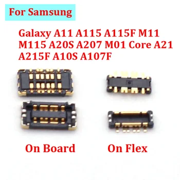 Vidinio Akumuliatoriaus Kištuką FPC Jungtis Turėtojui Samsung Galaxy A11 A115 A115F M11 M115 A20S A207 M01 Core A21 A215F A10S A107F