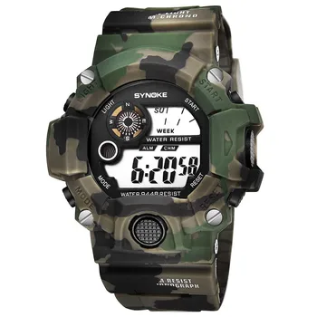Vyriški Daugiafunkcinis Karinės Sporto laikrodis LED Digital Dual Judėjimo žiūrėti reloj para hombre de lujo relojes electrónicos dovana